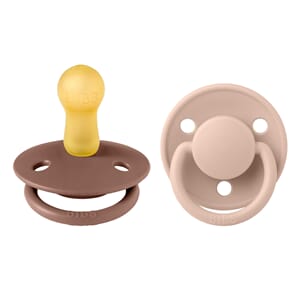 Bibs De Lux str 1 (2 pk) Woodchuck & Blush