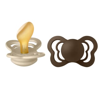 Bibs Couture str 2 (2 pk) Vanilla & Mocha