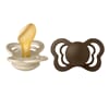 Bibs Couture str 2 (2 pk) Vanilla & Mocha