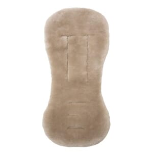 Lammeskinn merinoull taupe - Tinkafu