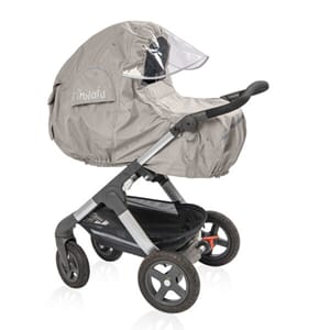 Regntrekk med skjerm magic beige - Tinkafu