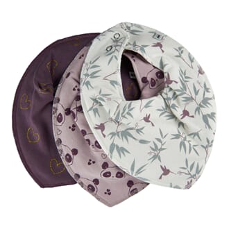 3 PK Smekke Birds / Pandas - Pippi