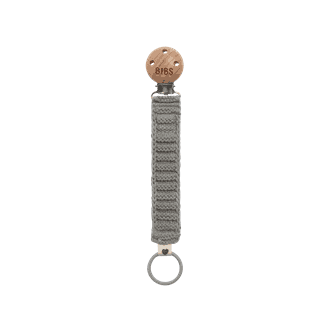 Bibs Pacifier Clip Knitted Cloud