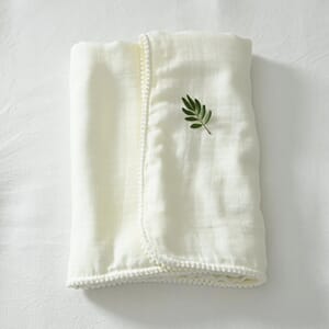 Jack o Juno - Pom Pom Muslin Blanket (1- pack)