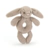 Kosedyr Bashful Beige Bunny Ring Rattle - Jellycat