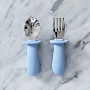 Jack o Juno - Baby Cutlery Set - Pale Blue