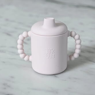 Jack o Juno - Bubble Sippy Cup - Light Pink