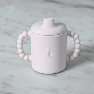 Jack o Juno - Bubble Sippy Cup - Light Pink