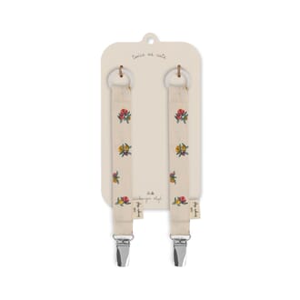 2 Pack Pacifier Strap peonia - Konges Sløjd
