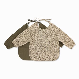2 Pack Bib Long Sleeve dino/capers - Konges Sløjd