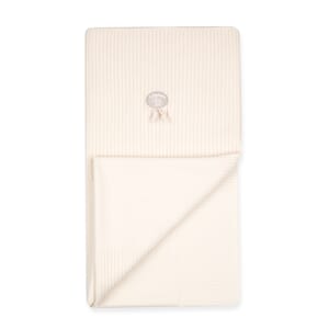 Pledd Natur kremhvit - Lillelam