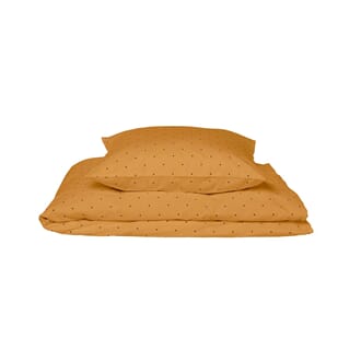 Carmen baby bedding dot mustard 70x100 - Liewood