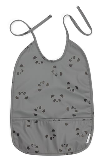 Lai bib panda stone grey - Liewood