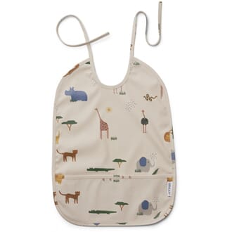 Lai bib safari sandy mix - Liewood