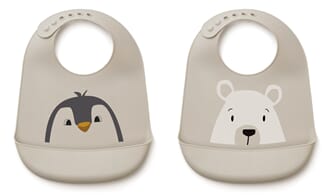 Tilda silicone bib - 2 pack arctic mix - Liewood