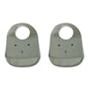 Tilda silicone bib rabbit faun green 2pk - Liewood