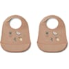 Tilda Silicone Bib 2-Pack fruit pale tuscany - Liewood