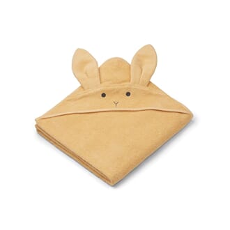 Augusta hooded towel rabbit/jojoba - Liewood
