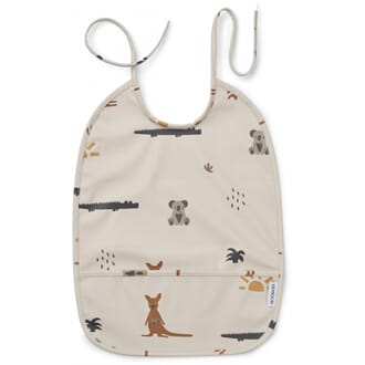 Lai bib aussie/sea shell mix - Liewood