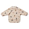 Merle cape bib miauw / apple blossom mix - Liewood
