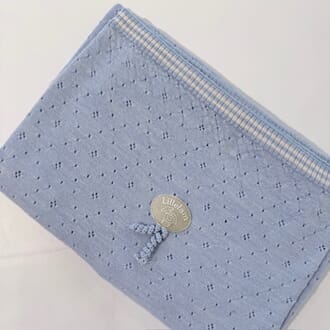 Pledd tynt classic Himmelblå - Lillelam