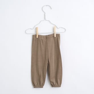 Baby summer tights Taupe - Lilli & Leopold