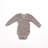Kimono Baby body Stripes - Lillli & Leopold