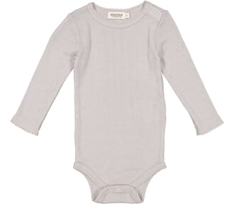 Benedikte Wool Pointelle Soft Dove - MarMar Copenhagen