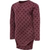 Bambo Body L/S roan rouge - Hummel