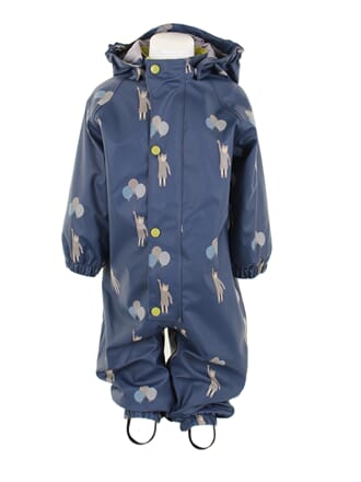 Regndress Baby marine - Kattnakken