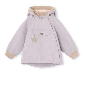 Wai Spring Jacket purple raindrops - Mini A Ture