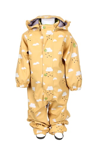 Regndress Baby Vêret korngul - Kattnakken