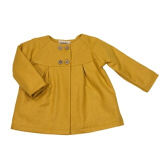 Norah Baby Coat Honey Gold - MeMini