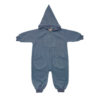 Bunny Fleecedress (fw20) Shady Blue - MeMini