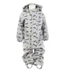 Regndress Baby insekt misty blue - Kattnakken