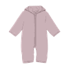 Pram Suit Ears Cot. Fleece Deauville Mauve - Huttelihut