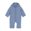 Pram Suit Ears Cot. Fleece Windward Blue - Huttelihut