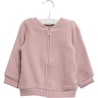 Felted Wool Cardigan fawn - Wheat