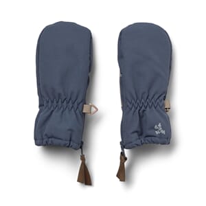 Technical Mittens Zipper greyblue - Wheat