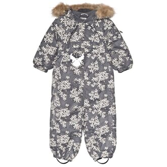 Snowsuit Nickie steel - Wheat