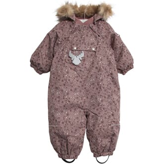 Snowsuit Nickie dusty rouge - Wheat