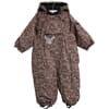 Snowsuit Adi Tech Dot flowers - Wheat