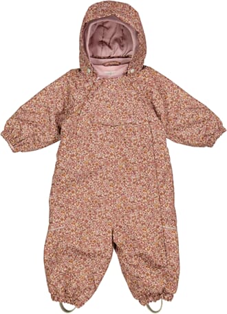 Snowsuit Adi Tech wood rose flowers - Wheat