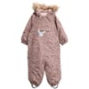 Snowsuit Nickie Tech rose flowers - Wheat