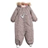 Snowsuit Nickie Tech blue mirage flowers - Wheat
