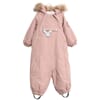 Snowsuit Nickie Tech rose powder - Wheat