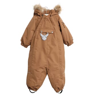 Snowsuit Nickie Tech caramel - Wheat