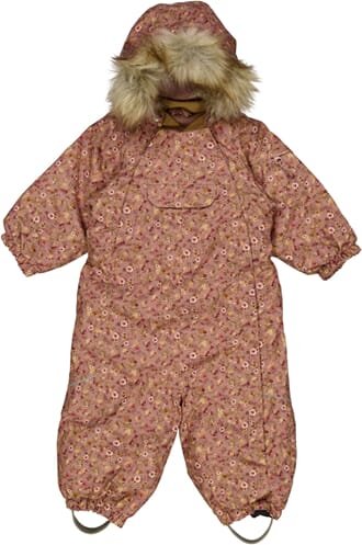 Snowsuit Nickie Tech snow flowers - Wheat