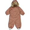 Snowsuit Nickie Tech snow flowers - Wheat