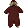Snowsuit Nickie Tech maroon - Wheat